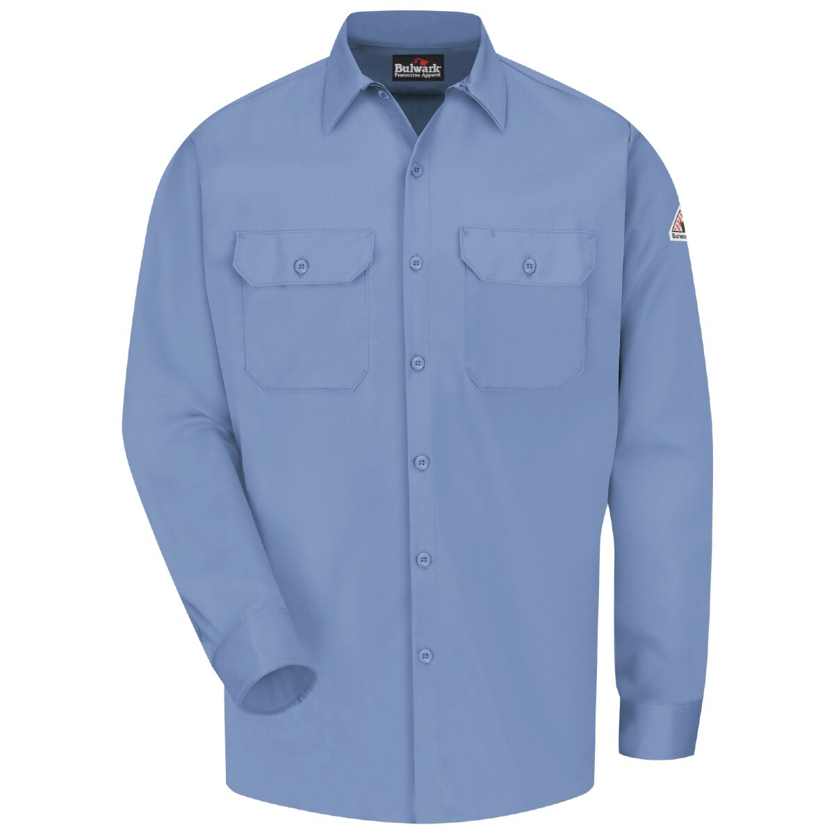 Bulwark FR Dress Uniform Shirt in Excel-FR ComforTouch in Light Blue